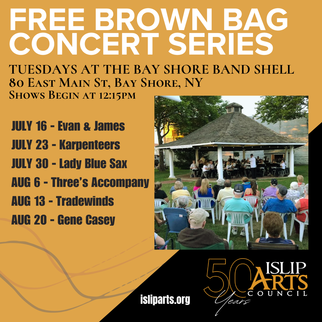 JULY 2024 / IAC Free Outdoor Concert Series at the Bay Shore Band Shell