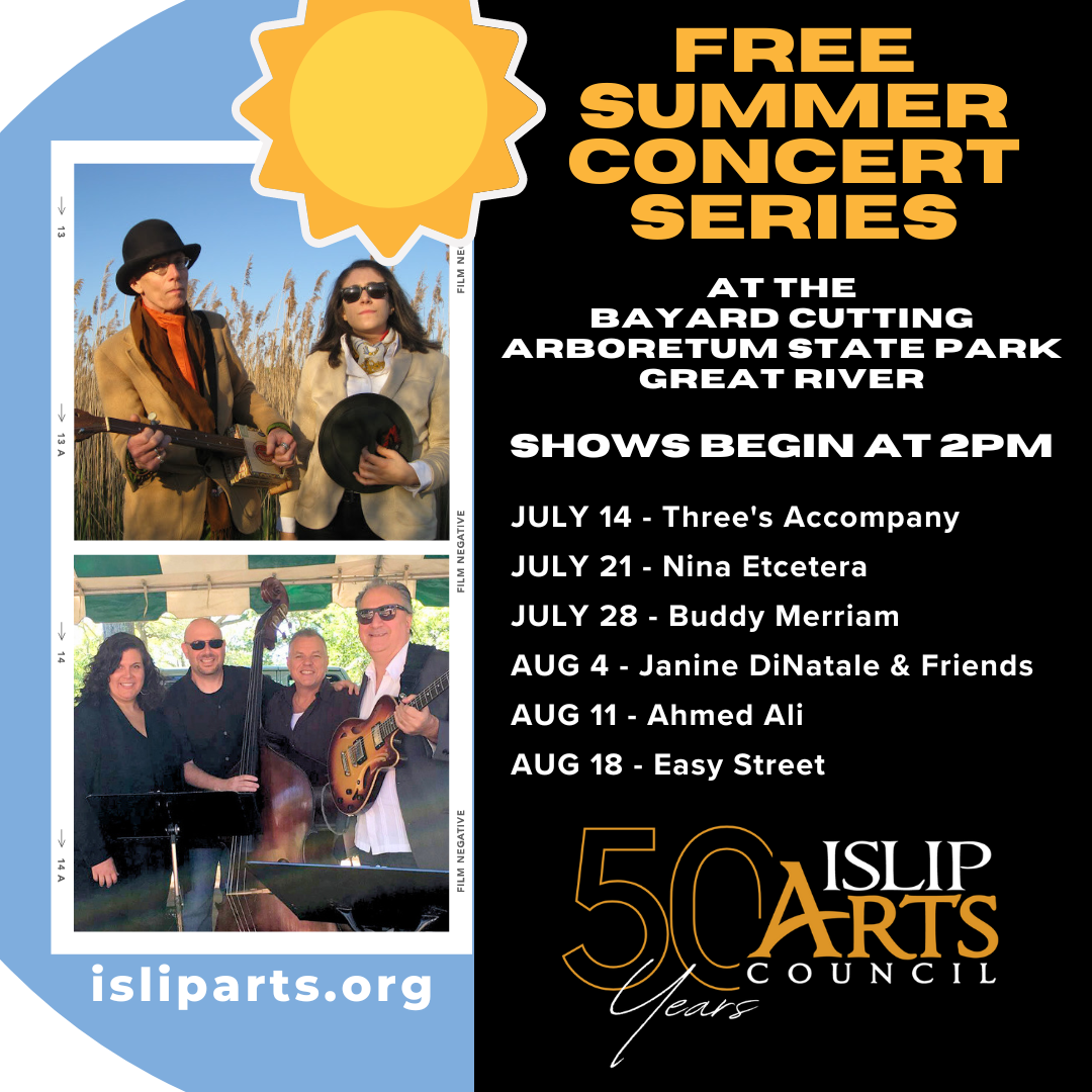 JULY 2024 / IAC Free Outdoor Concert Series at the Bayard Cutting Arboretum