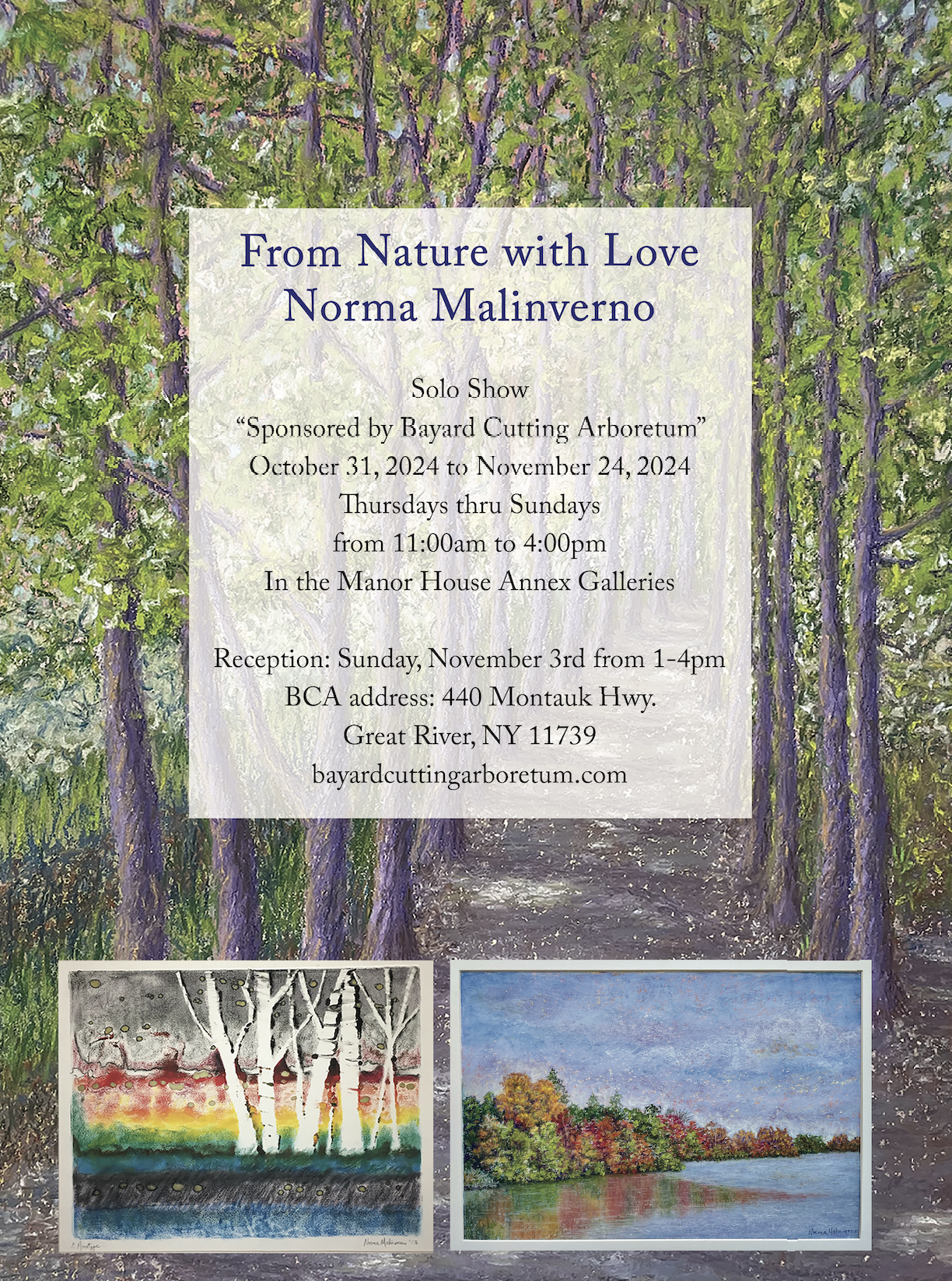 OCT 2024 / IAC Member Norma Malinverno Solo Show